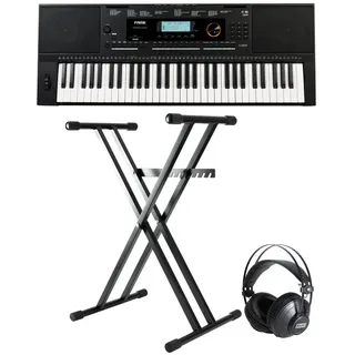 FAME Home-Keyboard (G-400 61 Tasten Keyboard Set 653 Sounds 240 Styles inklusive Kopfhörer und Ständer, Keyboards, Home Keyboard Sets), G-400, Keyboard Set, 653 Sounds