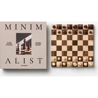 Printworks The Minimalist Schachspiel Holz
