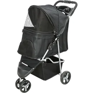 Trixie Buggy für Hunde 1 St Schwarz 47 × 100 × 80 cm