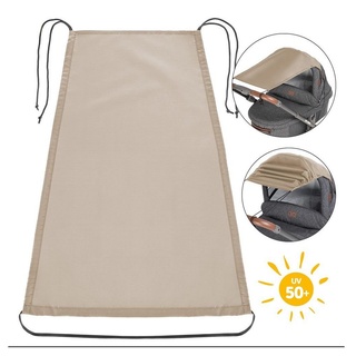 zamboo Universal Sonnensegel für Kinderwagen - Beige