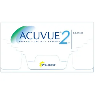 Acuvue 2-Wochenlinsen weich, 6 Stück/BC 8.7 mm/DIA 14 / -3 Dioptrien