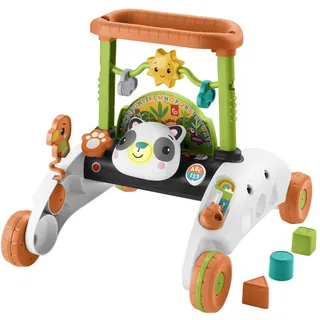 Fisher-Price 2-Seiten Auto-Lauflernwagen, mitwachsendes interaktives Spiel-Center mit über 50 Liedern, Version: Niederländisch; Englisch; Französisch; Deutsch; Italienisch; Spanisch, HJY73