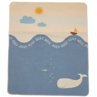 David Fussenegger Fussenegger Baby-und Kinderdecke Juwel, Wal