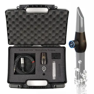 Nalbantov Klarinettenmikrofon NCM 622 SC Set | Tonabnehmersystem, Klarinettenfass, Kabel und mehr