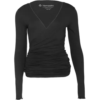 Yoga Wickeljacke, Modal, Schwarz L