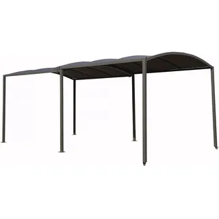 habitat garten Carport 295 x 5,66 m grau