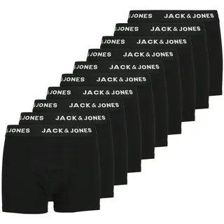 JACK & JONES Boxershort 10er Pack in Schwarz 176