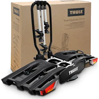 Thule EasyFold XT F 3 aluminium/black für 3 Fahrräder