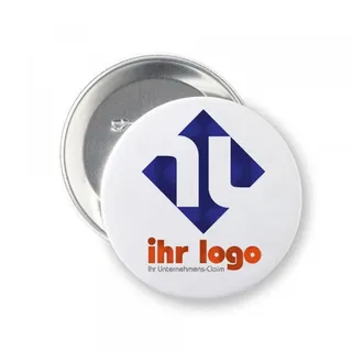 Buttons mit eigenem Motiv & Anstecknadel (ø 37 mm rund - 10 Stück)