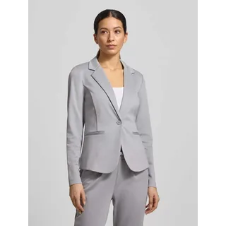Blazer mit Reverskragen Modell 'KATE', Hellgrau, XXL