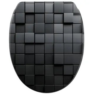 Sanilo WC-Sitz Cube Schwarz