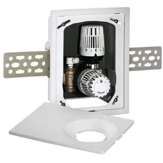 HEIMEIER Multibox K-RTL Unterputz Rücklauftemperaturbegrenzer mit Thermostat Weiß