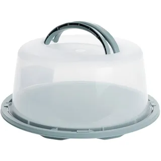 Mojawo Kuchen Transportbox Kuchenbehälter Kuchenplatte Tortenbehälter Blau