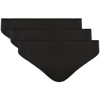 Nina Von C. Jazz-Pants Slips "Secret" (3er Pack) mit hohem Beinausschnitt, hüftiger Sitz schwarz 44