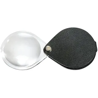 Eschenbach 1740530 Leder-Einschlaglupe Vergrößerungsfaktor: 6 x Linsengröße: (Ø) 30 mm Schwarz