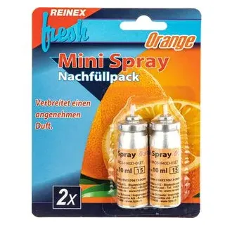 Reinex Raumspray Mini Spray Nachfüller Orange 10 ml
