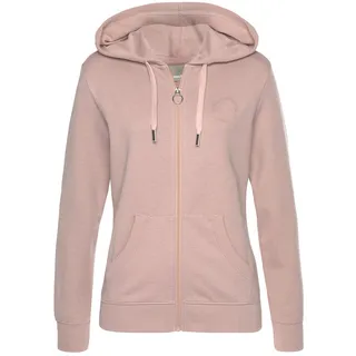 bench. loungewear Kapuzensweatjacke Damen altrosa Gr.32/34