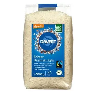 midsona Davert Echter Basmati Reis weiß bio 500g
