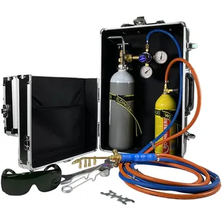 Lötfreund HARTLÖT- UND KLEINSCHWEISSGERÄT ECO mit 2L Sauerstoffflasche 3m Schlauch