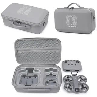 Lemxiee Tasche für DJI Neo 2 Case Zubehör Harte Tragetasche Hülle