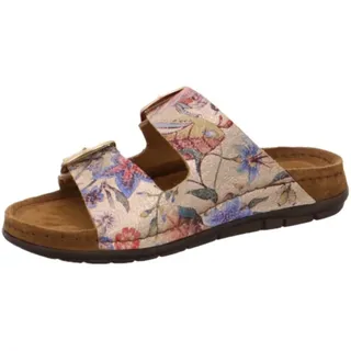 Floralprint schimmerndem gold/metallic 47