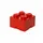 Brick Drawer 4 25 x 18 x 25 cm 1-tlg. rot