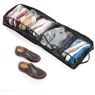 InnovaGoods Doshen Travel Shoe Tasche Schwarz Schwarz One Size - Schwarz