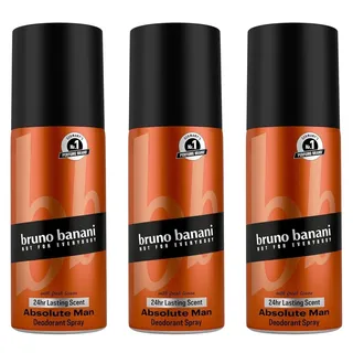 Bruno Banani Absolute Man Deo Spray 6 x 150 ml