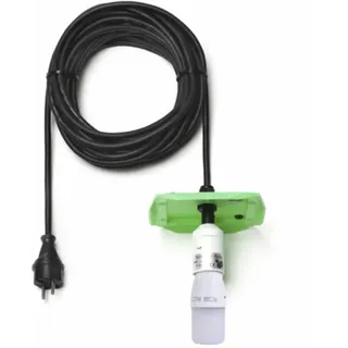 Herrnhuter Sterne 65045 Kabel für A13 - 10m E27 mit LED - EU grün