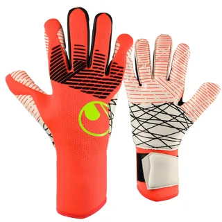 Uhlsport Torwarthandschuhe Fluo Rot/Weiß/Fluo Gelb 11