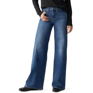 Levi's Damen 318 Shaping Wide Leg Jeans, Clever Girl, 31W / 30L