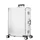 Aluminium 4-Rollen Cabin 78 cm 110 silber/gestreift