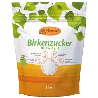 Birkengold Xylit aus Birken im Beutel 1kg