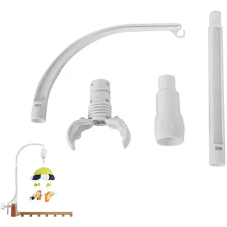 Mobile Halterung Babybett Klingelhalterung Mobile Halter Wickeltisch Baby Wiege Mobile Halterung Flexibel Klammernhalter für Aufhängung Windspiele Spielzeug