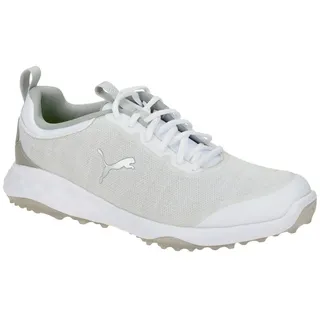 Puma Fusion Pro Herren Golfschuhe (Softspike), weiß, 43