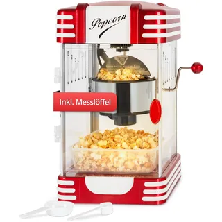Profi Popcornmaschine Retro Popcorn Maker Home Cinema Kino Popcornautomat 300W