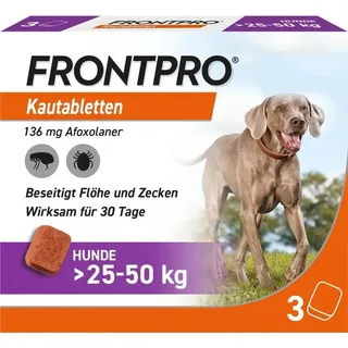 Boehringer Ingelheim Frontpro Kautabletten für Hunde 3 St.
