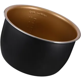 GLEAVI Innentopf für Reiskocher aus Aluminiumlegierung mit Messmarkierungen Ersatz-innentopf für Elektrische Reiskocher mit Antihaftbeschichtung Kompatibel für Reishunger Ersatztopf