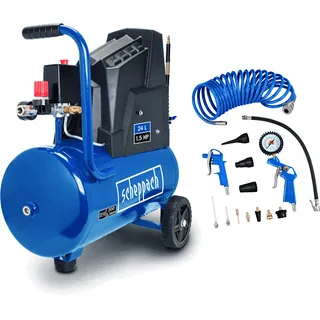 SCHEPPACH HC30o 24L Kolbenkompressor ölfrei 8bar 200l/min