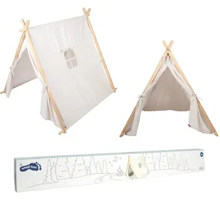 Small Foot Company Spielzelt Naturweiß