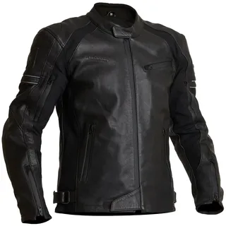 Halvarssons Lederjacke Schwarz 50