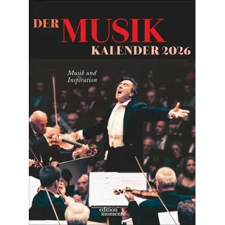 Edition momente Der Musik Kalender Wochenkalender 2026