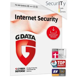 G DATA Internet Security 2022 3 Geräte 1 Jahr ESD DE Win Mac Android iOS