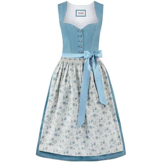 Stockerpoint Damen Dirndl Edonita I Größe 32-48 I Bequemes Trachtenkleid mit Schürze & liebevollen Details I Bequem & pflegeleicht I Perfekt für Trachten & Festlichkeiten - 38
