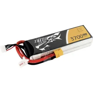 Tattu Modellbau-Akkupack (LiPo) 14.8 V 3700 mAh Zellen-Zahl: 4 45 C Softcase XT60