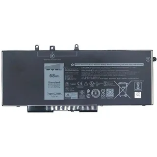 Dell Laptop-Batterie 4 Zellen, 8500 mAh), Notebook Akku,