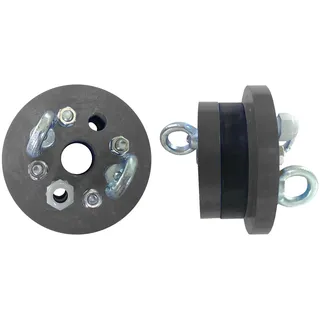 IBO Brunnenkopf 110/32 mm Brunnendeckel für 4.1/2" Zoll Brunnenrohr Gusseisen für Tiefbrunnen Unterwasserpumpen Schachtkopf Brunnenabschluß Brunnendeckel Brunnenabdeckung Tiefbrunnenpumpe