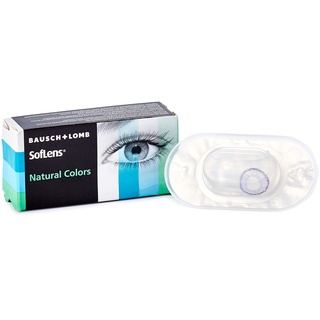 Bausch + Lomb Bausch - Lomb SofLens Natural Colors 2 Stück BC 8.7 mm / DIA 14 / 0 Dioptrien