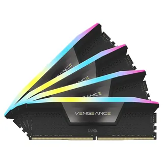 DDR5 128GB (4x32GB) 5600MHz CL40 Intel XMP 3.0 Desktop-Arbeitsspeicher – Schwarz (CMH128GX5M4B5600C40)