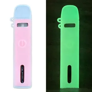 MIGOTODA Schutzhülle aus Silikon für UWELL Caliburn G2 - Komfortabler Griff, stoßfest, rutschfest - Produktmodell J1-WLL-N1 (Transparent&Luminous)